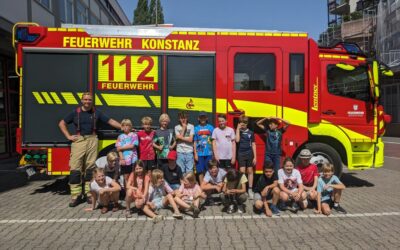 Besuch bei der Feuerwache